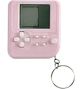 New Nostalgic Small Handheld Keychain Game Machine Mini Handheld Game Players Pocket Machine Game...