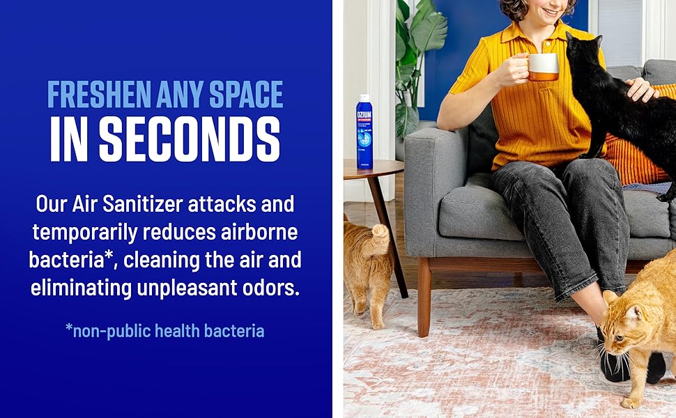 Freshen any space in seconds