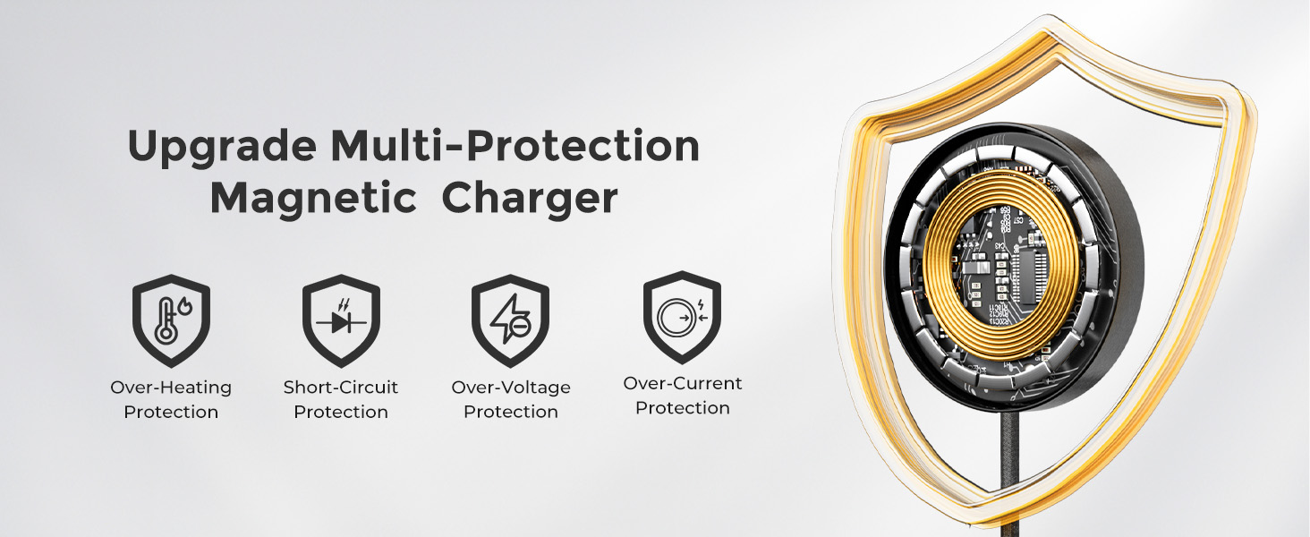 Multi-Protection Magnetic Charger