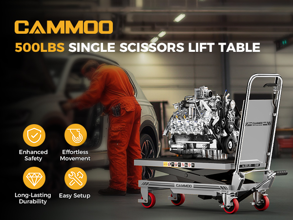 hydraulic lift table
