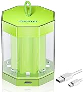 Dlypow 8 Bay AA AAA Battery Charger with Storage Dust Cover, USB-C High-Speed Charging, Independe...