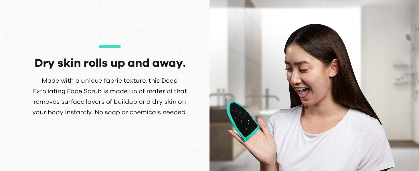 face exfoliator exfoliate exfoliating scrubber facial brush different acne treatment seraphic