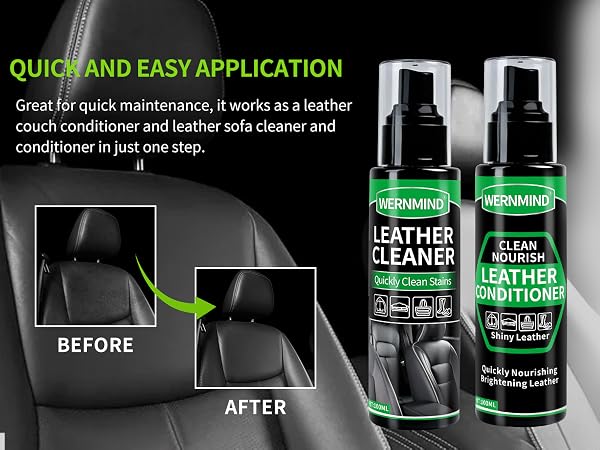 leather clerning