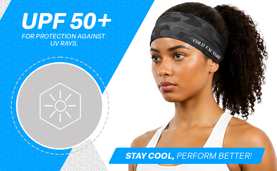 Cooling Sweatband para ejercicio, Bandana refrescante para Yoga, Running y Fitness