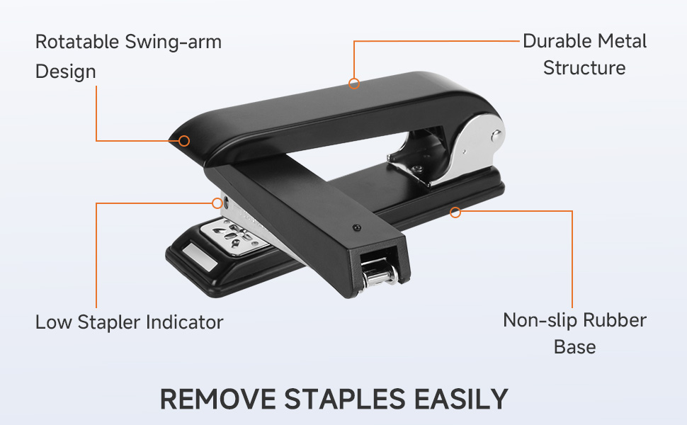 Super-Spinning Swing Arm Stapler