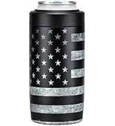 4-in-1 Slim Can Cooler Easy to Hold Insulated Beer Can Holder Double-Walled Stainless Steel for A...