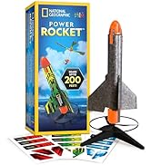 National Geographic Rocket Launcher Science Kit - Motorized Air Rocket Toy with Patented Design, ...