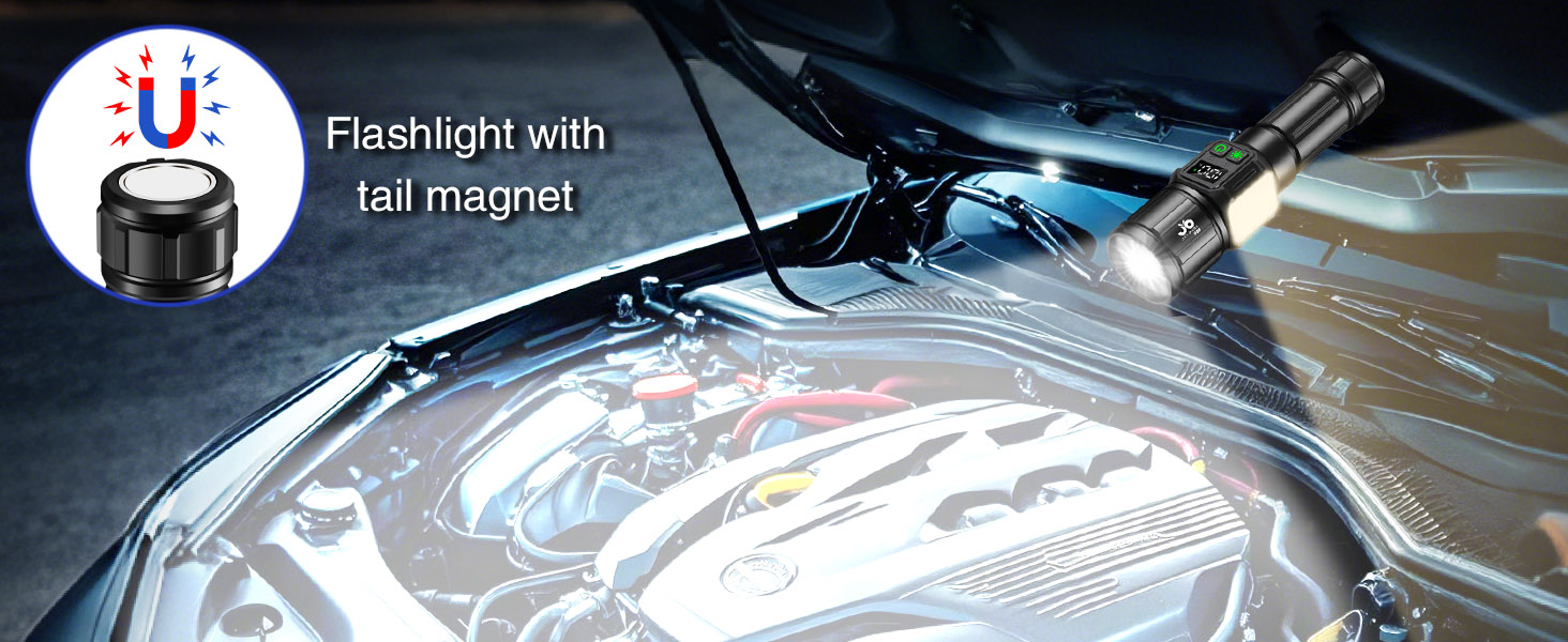 Flashlight with Magnetic