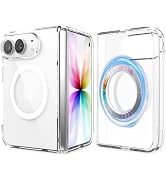 elago Magnetic Clear Case for iPhone Ultra | Compatible with MagSafe Charger, Strong Magnetic Pow...