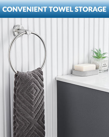 ROUND HAND TOWEL RING