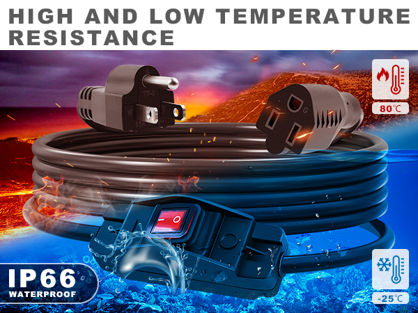 Extension Cord with Switch ON/OFF