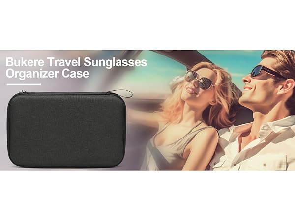 Travel Sunglasses Organizer Case