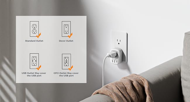 USB charger block