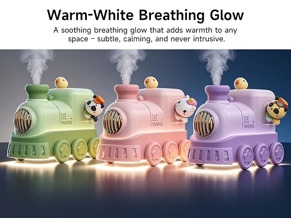 Mini Portable USB Desktop Train Humidifier 11-1