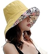 Women Wide Brim Sun Hats Metal Wired Edge Summer UV Protection Beach Fishing Hat for Hiking Garde...