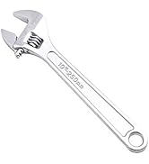 Donext 10 Inch Adjustable Wrench Professional Hand Tool CR-V Steel Crescent Wrench