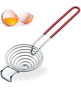 Stainless Steel Egg Separator, Lightweight Food Slicer, Egg Yolk Remover, Perfect for Baking, Coo...