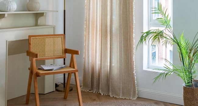 boho curtains