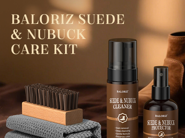 The premium nubuck & suede carer kit has everything you need to clean & protect your footwear.