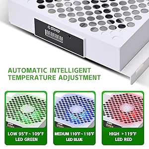 RGB LED cooling fan