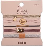 K'lani Hair Tie Bracelets for Women - Elastic Hair Bands That Double as Stylish Jewelry - Breathe...
