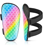 Shin Guards Soccer Kids Girls Youth, Shin Pads Shin Guard Protection Gear for 2-7 Years Old Girls...
