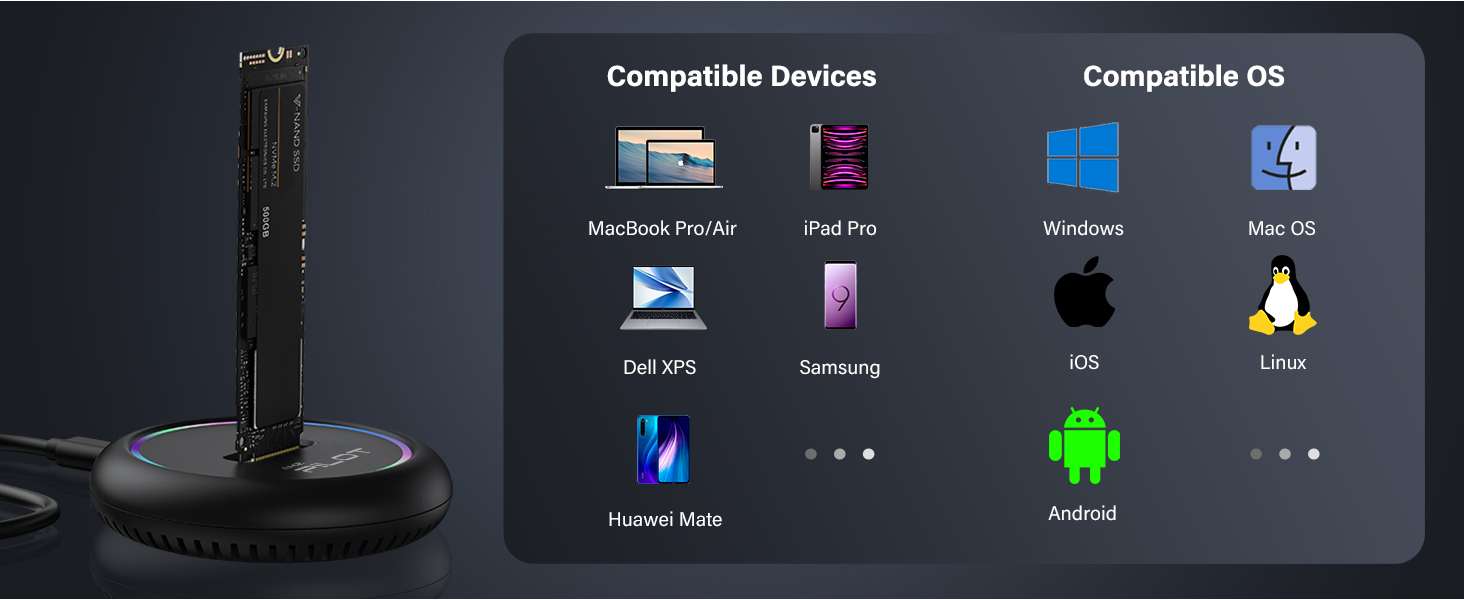 m2 nvme ssd to usb adapter
