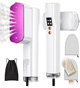 Travel Steamer for Clothes,110-220V Portable Handheld Garment Steamer | Powerful Hand Steamer for...