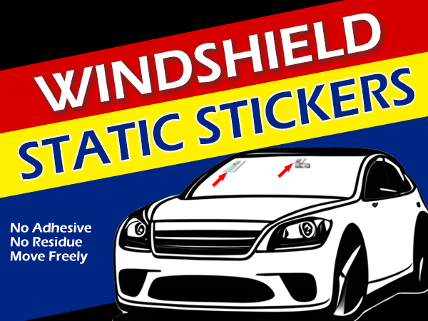 Windshield Sticker Applicator Electrostatic Film