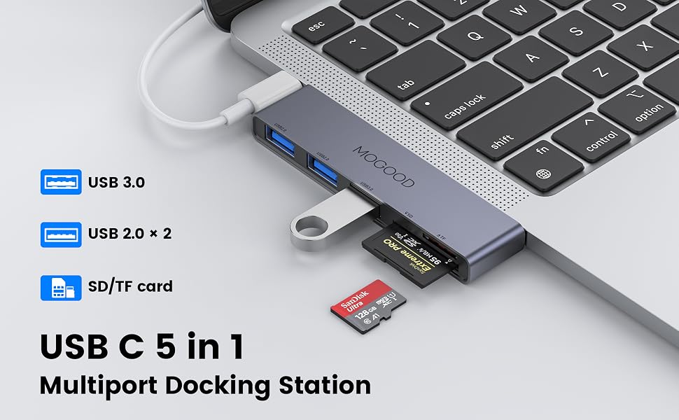 USB C Hub Multiport Adapter