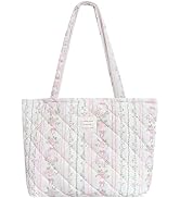 Sunwel Fashion Top Zipper Floral Quilted Bag Small Tote Bag for Women