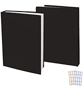 2 Pack Stretchable Book Sleeve Covers, for Paperbacks Hardcover Textbooks up to 9" x 12", Office ...