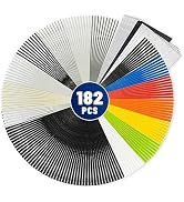 Allturn 182 pcs Plastic Welding Rods,Plastic Welder Rod For Repairing Plastic Bumpers,Kayaks,And ...