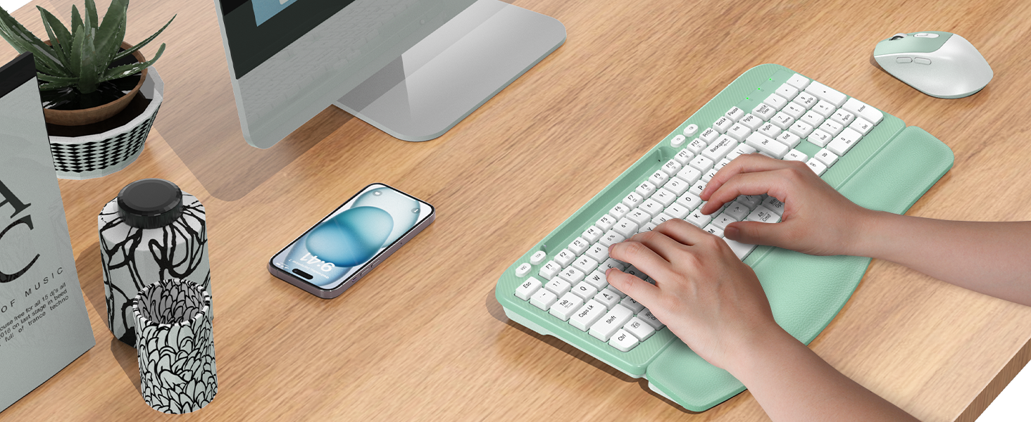 ergonomic keyboard mouse