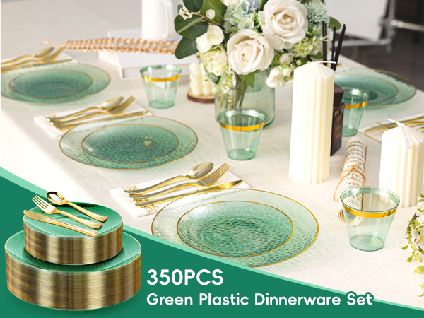 plastic plates sets