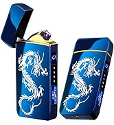 Arc Lighter, Smart Electric Lighter, USB Rechargeable Lighter Windproof Flameless Lighter Lightwe...