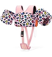 HeySplash Toddler Swim Vest, Toddler Floaties Fit 13-30 Lbs, Puddle Kids Jumper with Adjustable S...
