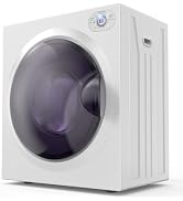 ROVSUN 2.6 Cu.Ft Portable Clothes Dryer, 1400W Fast Drying Front Load Tumble Laundry Dryer with S...