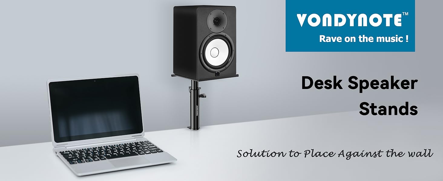 desk speaker stand