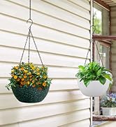 WSMKSZ 10/13inch Large Hanging Planters1