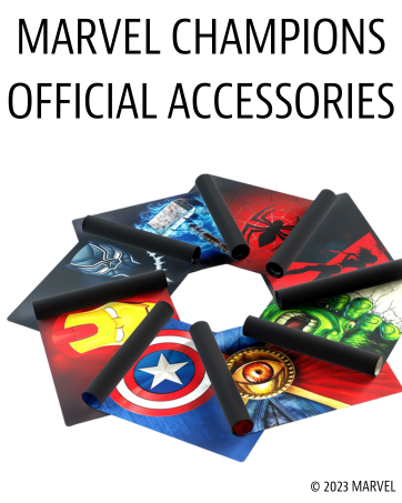gamegenic accessories marvel champions the card game mat card sleeves