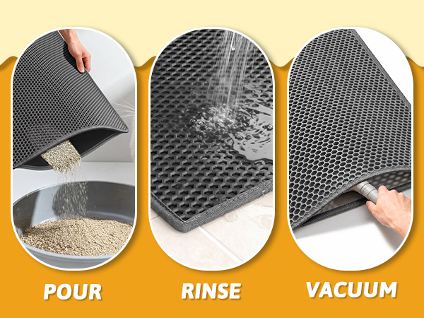 kitty litter mat