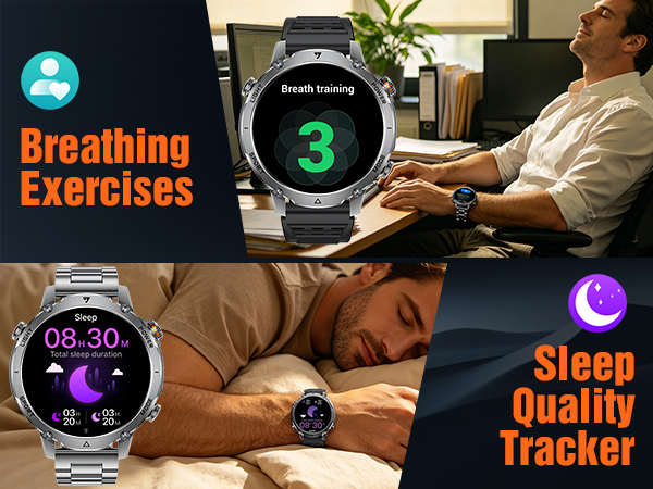 bluetooth watch for iphone android smartwatch sleep tracker watch