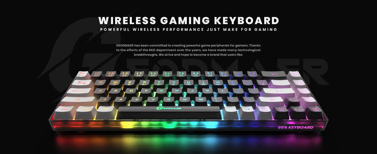 wireless gaming keyboard