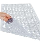 Yimobra Bathtub Mat 34.5 x 15.5 Inch, Non Slip and Safety Bath Mat for Tub, Long Shower Mats for ...
