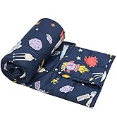 ROSMARUS 5lbs Kids Weighted Blanket | 36×48inches | 100% Cotton Toddler Heavy Throw Blanket Nonto...