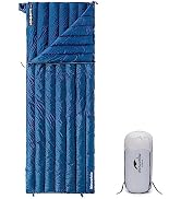 Naturehike Ultralight Backpacking RDS Down Sleeping Bag for Adults, 650 Fill Power Sleeping Bag f...