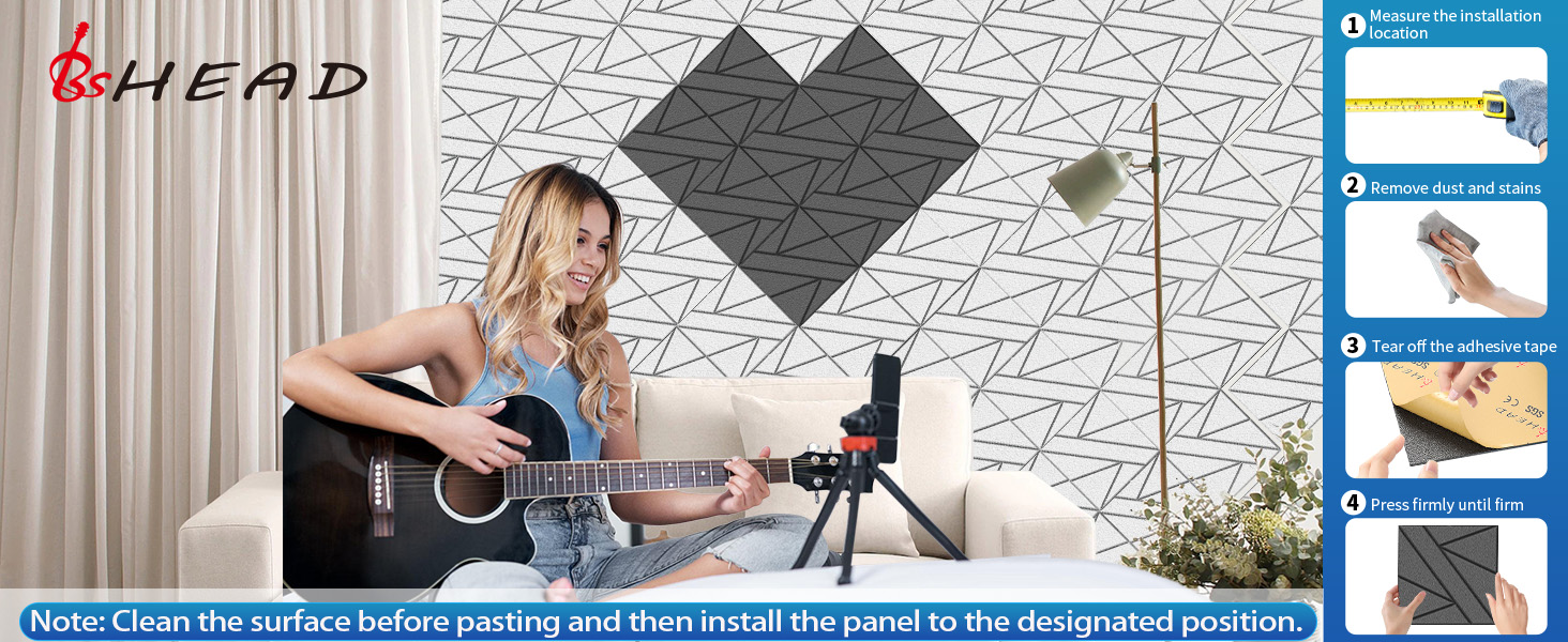 sound proof foam panels for walls