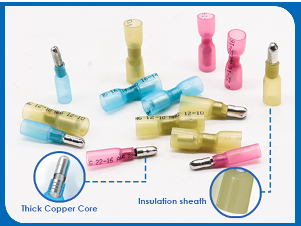 Heat Shrink Bullet Connectors