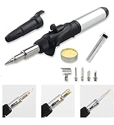 FROGBRO Butane Soldering Iron Kit Self-Ignite Adjustable Flame Temperature Max 2372?,Cordless Sol...